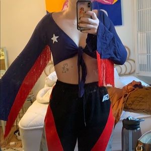 Lazy Oaf Star Boob Tie Top